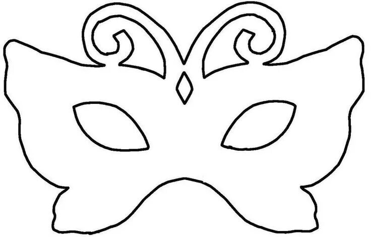 Маска. Butterfly crafts, Animal masks, Crafts