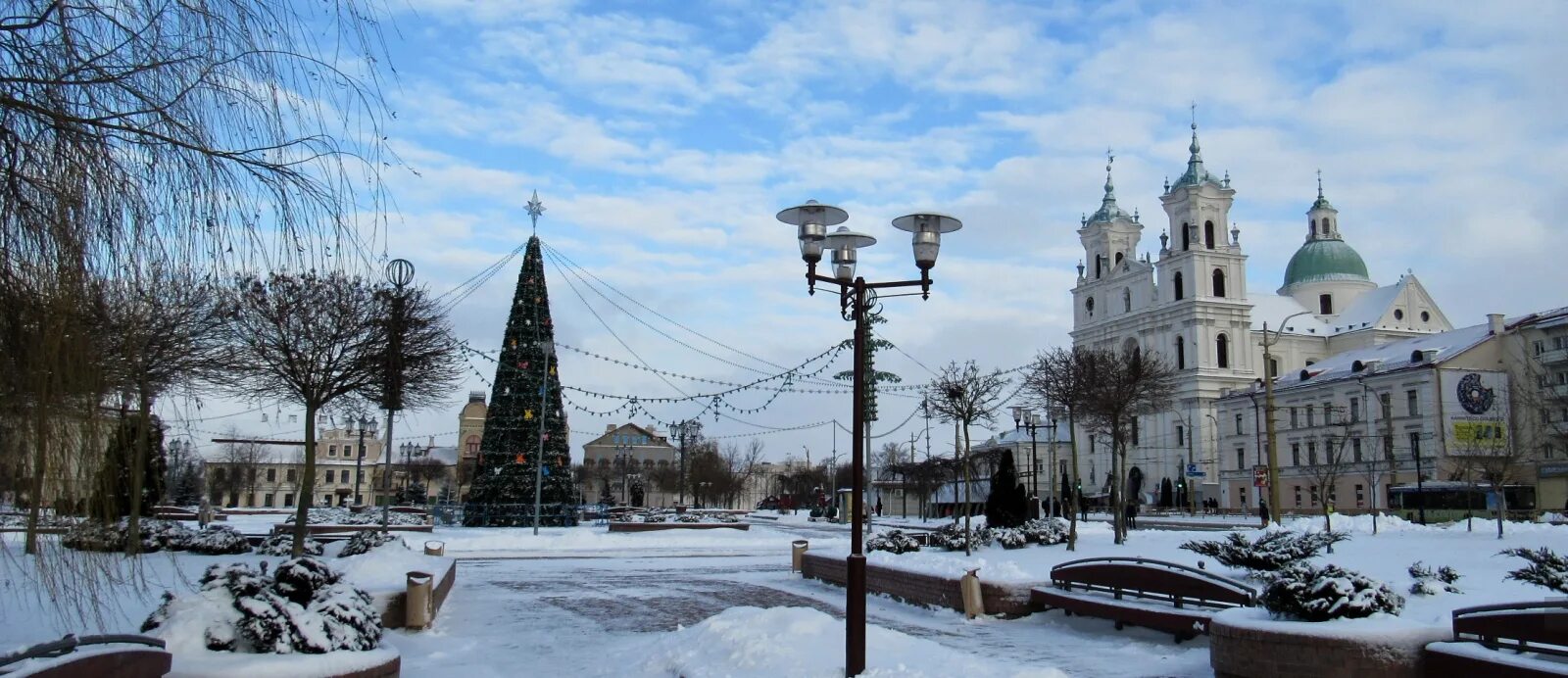 Минск в декабре фото