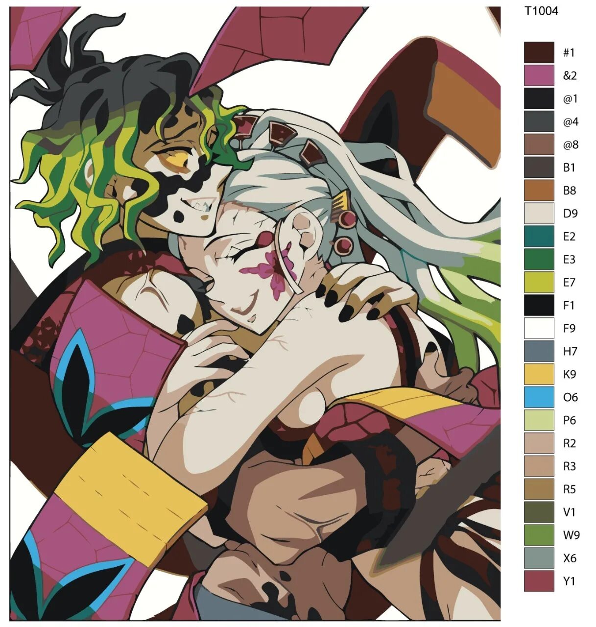 Демон slayer kimetsu no yaiba. Демон slayer kimetsu 2. Даки 6 луна. Даки демон клинок рассекающий демонов. Демон slayer kimetsu 2.