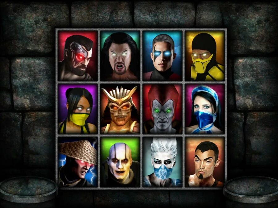 Какие персонажи будут в 4.6. Mortal Kombat 1993 выбор персонажей. Mortal Kombat 4 select Screen. Mortal Kombat Mugen персонажи. Mortal Kombat Deception select characters.