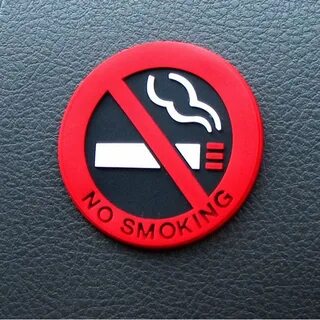 Предупреждение логотип No Smoking наклейки для автомобиля mazda cx-3 Хонда ...