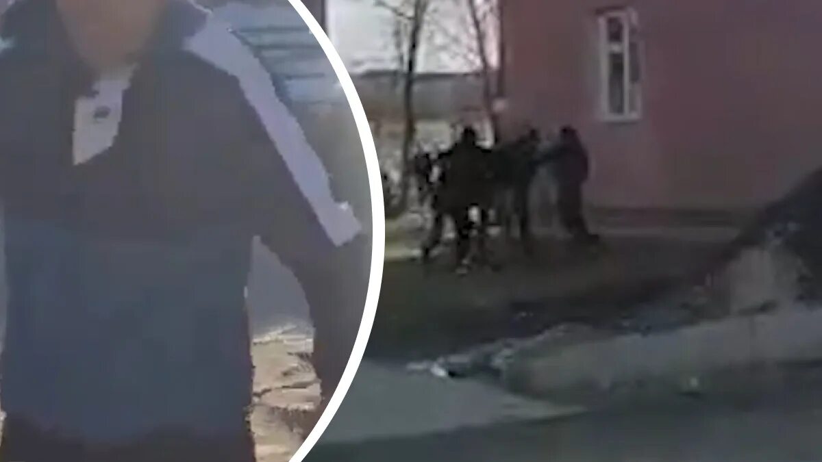 Толпа избила инвалида