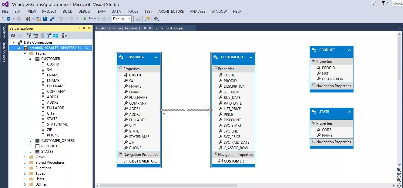 Схема данных в SQL Server Visual Studio. База данных в визуал студио. БД Visual Studio. Схема БД В Visual Studio.