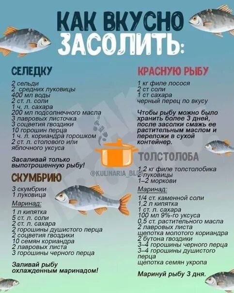 Через сколько можно есть засоленную рыбу