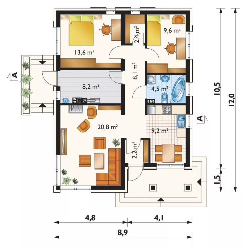 Планировки домов на 5 спален. Проект дома с двумя спальнями. Проект дома с двумя спальнями. Проект дома с двумя спальнями. Проект дома с двумя спальнями.