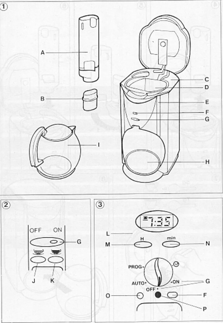 Инструкция кофеварки мулинекс