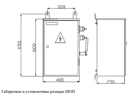 Шкафы отбора напряжения шон