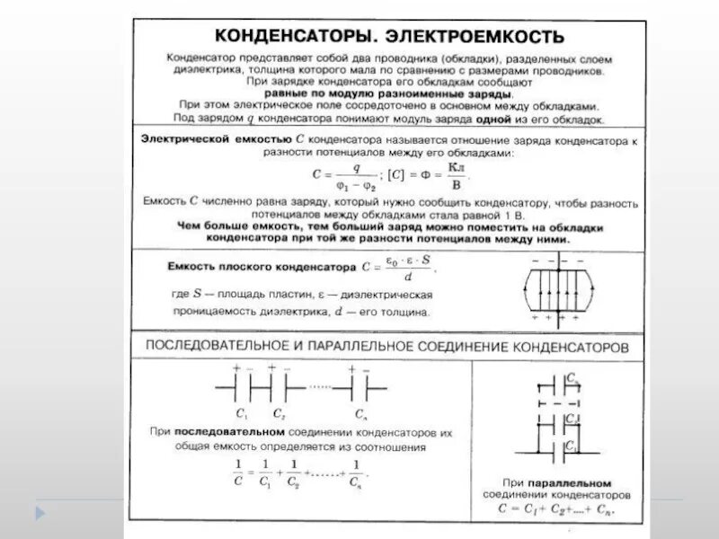 Определение электроемкости конденсатора лабораторная работа по физике