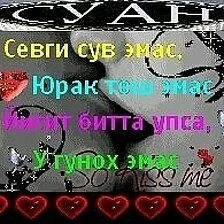 Севги хакида узбек