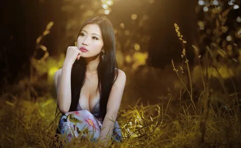 women, model, portrait, Asian, photography, emotion, spring, light, autumn,...