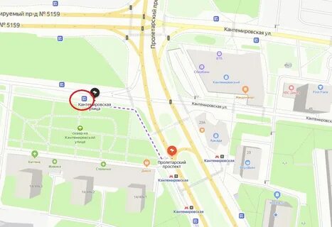 М кантемировская