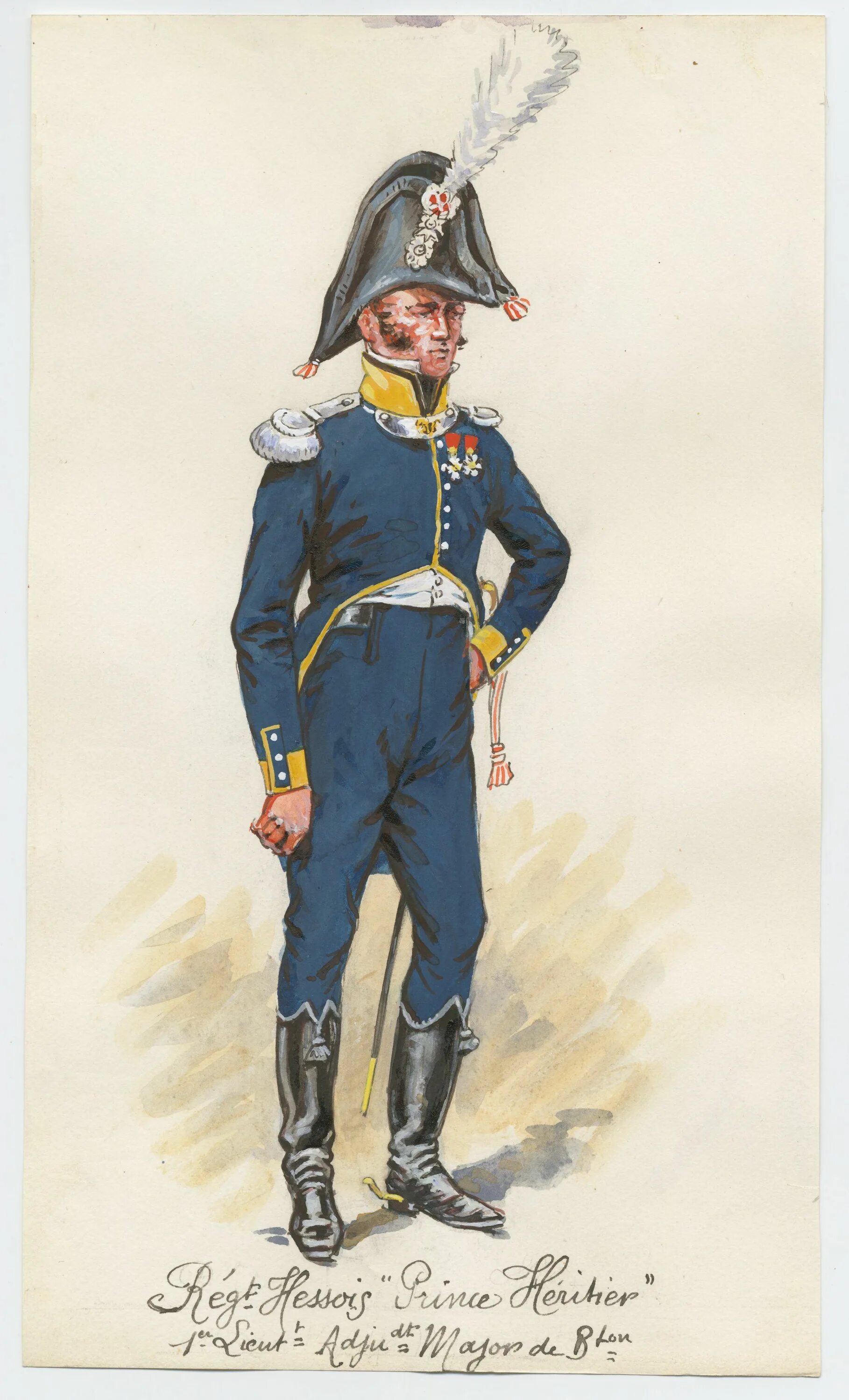 Французский офицер 1812. Генерал-Адъютант 1812 униформа. Форма наполеоновской армии Адъютанты. Форма французского офицера 1812.