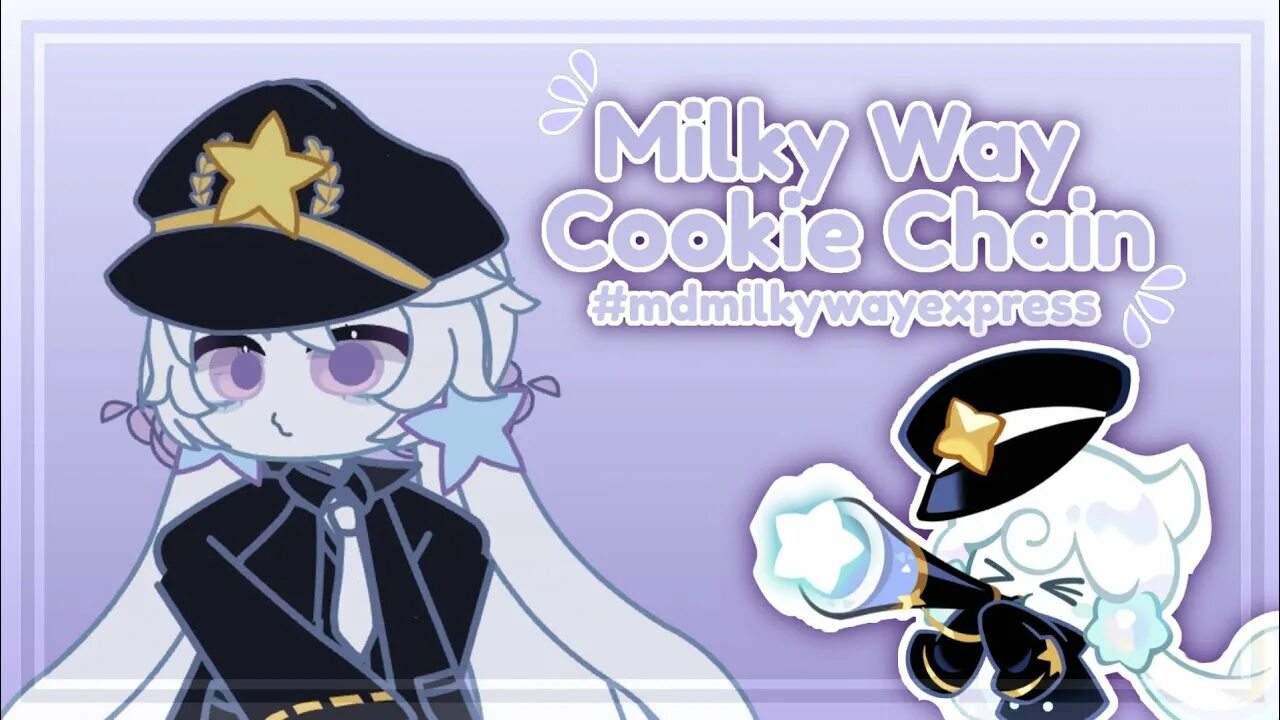 Milky way cookie