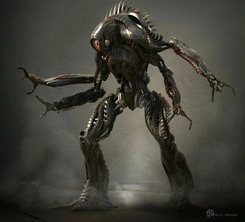 Mech aliens