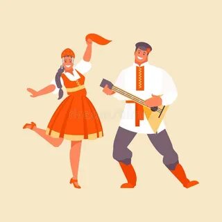Русский народный танец примеры