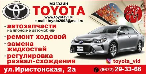 Тойота владикавказ телефон