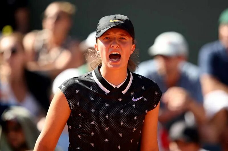 Швентек майя. Ига швентек. швентек. roland-garros in nyc солнцезащитные очки.