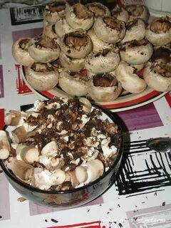 Как запечь шампиньоны без духовки