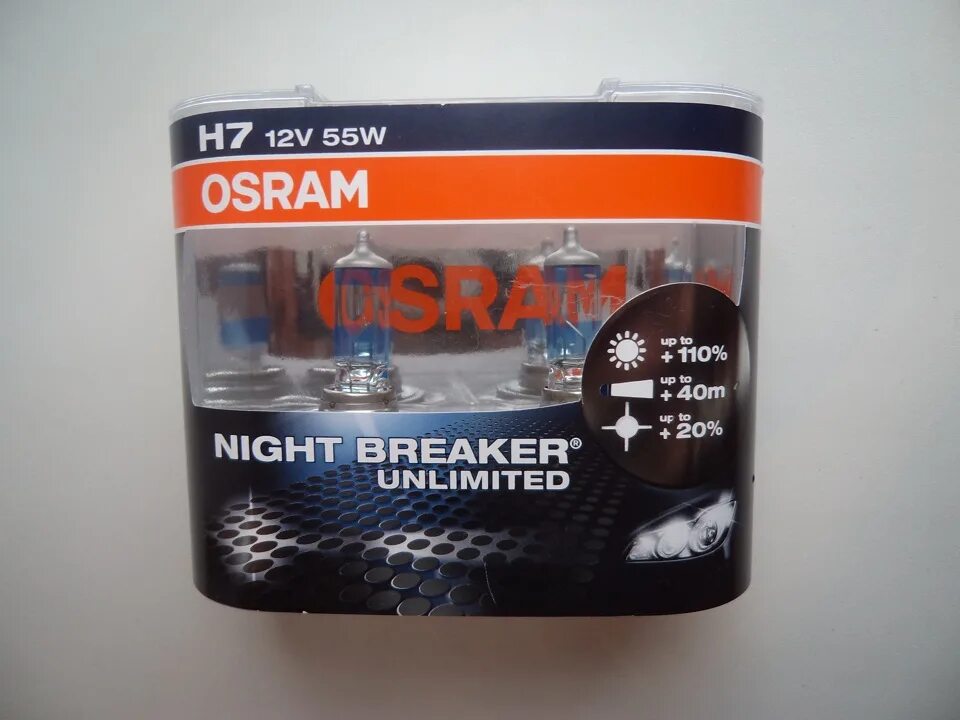 Лампа н7 Осрам +110 артикул. Hb5 Osram Night Breaker Unlimited +110 артикул. Лампа h7 Osram Night Breaker Unlimited. Лампочки h4 Osram Night Breaker Unlimited +110.