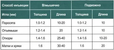 Внутрикожная инъекция какая игла