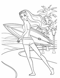 Pin by Iracema Fidalgo on desenhos em preto e branco (decoupage)  Barbie  coloring pages, Coloring pages for girls, Coloring pages