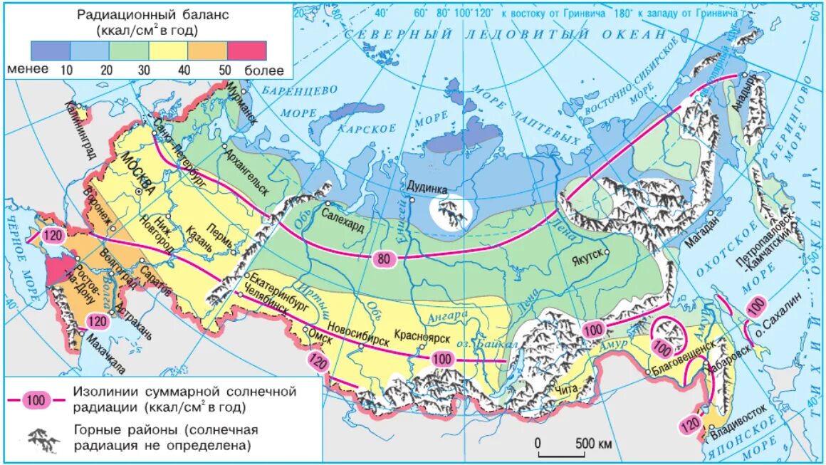 Карта суммарной радиации России. Карта радиационного баланса России. Карта суммарной солнечной радиации России. Суммарная Солнечная радиация. Суммарная солнечная радиация россия