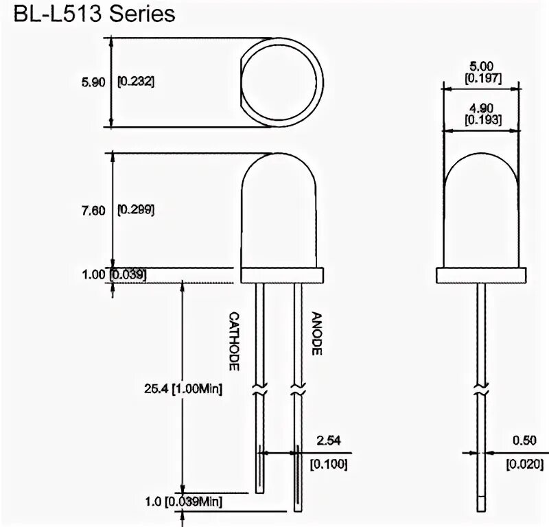 Размеры диодов. Маркировка светодиодов 5мм. Светодиод 10 мм чертеж. Светодиод l513gd. Светодиод l-513lrc.