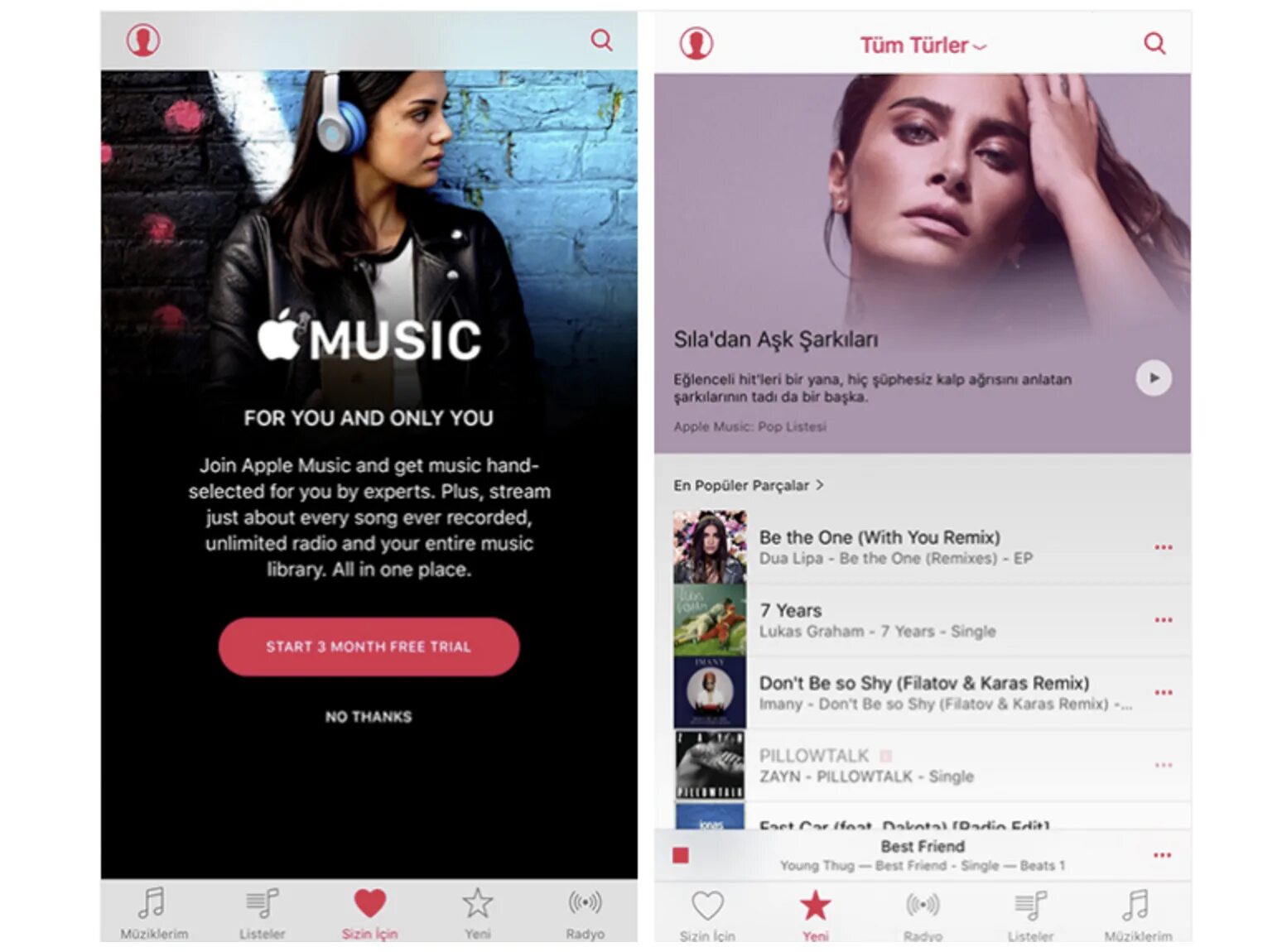 Apple music турция