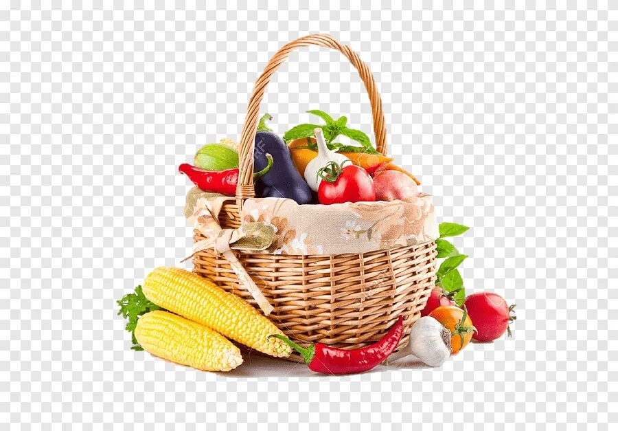 Лукошко с овощами. Корзина с овощами. корзина с продуктами. корзина с урожаем.
