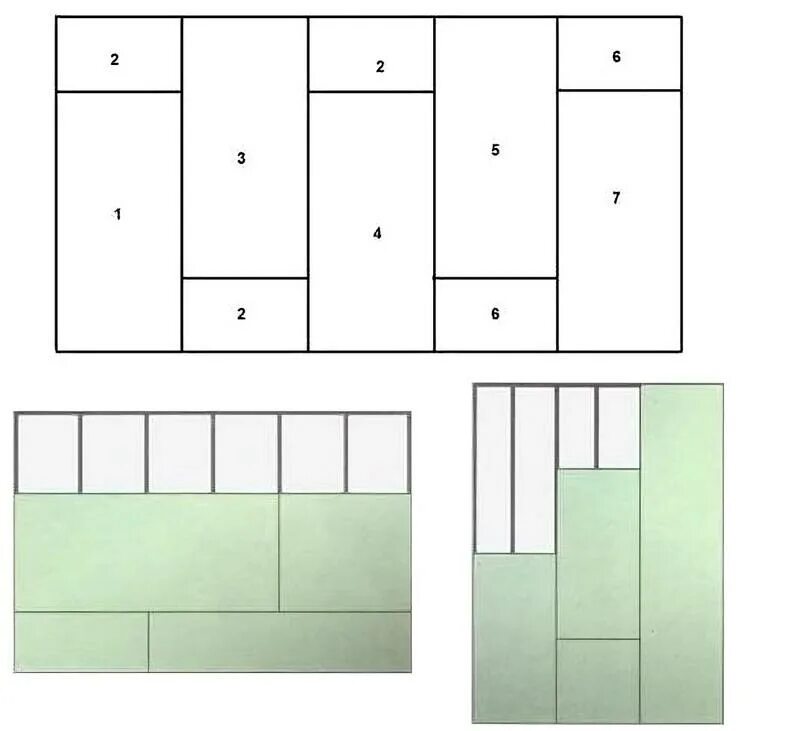 Раскладка на листе. Раскладка листов ГКЛ. Раскладка листов ГКЛ В 2 слоя. Схема раскладки гипсокартона в два слоя. Раскладка листов гипсокартона на стены.