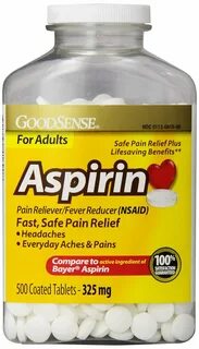 Take an aspirin have a headache