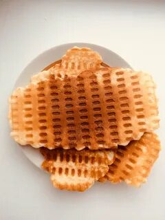 Вкусные тонкие вафли