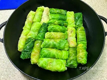 Листья молодой капусты для голубцов
