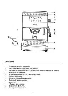 Инструкция рожковой кофеварки