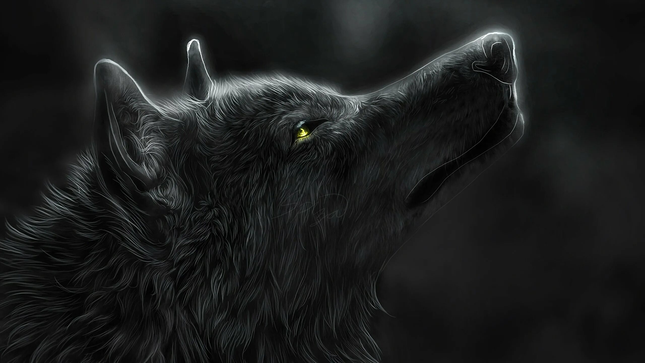 Wolf gaming wallpapers. Dark Wolf Wallpapers.
