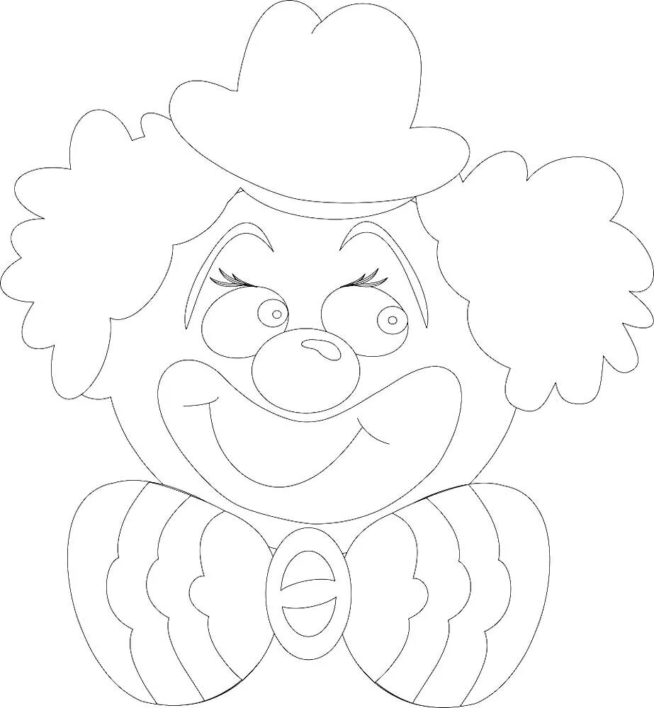 шаблон клоуна для аппликации. лицо клоуна для аппликации. шаблон клоуна для аппликации. аппликация "клоун". весёлые клоуны.