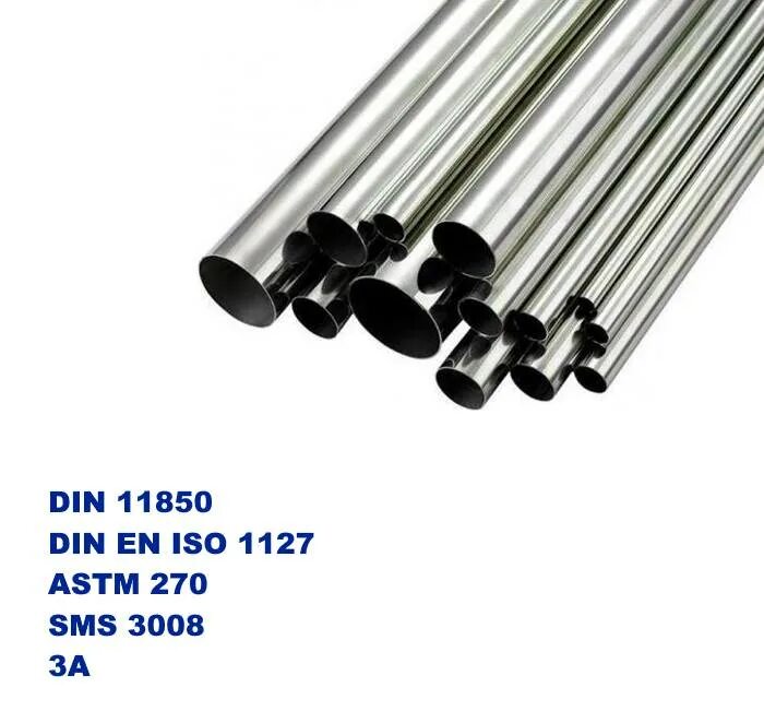 Metal tubes. Труба AISI 304. Труба нержавеющая AISI 316 (PSTUBE-316-28, 28*1,2-штанга 6 м). Труба inox 1.4404 (AISI 316l) 22 х 1,2. Труба круглая AISI 304 d80,0х1,5мм.