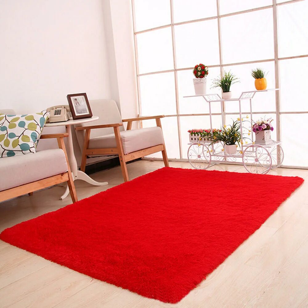 Красный ковер в интерьере спальни Pin by Carlijn Bouwman on Adhikari's guesthouse Red rug living room, Living room