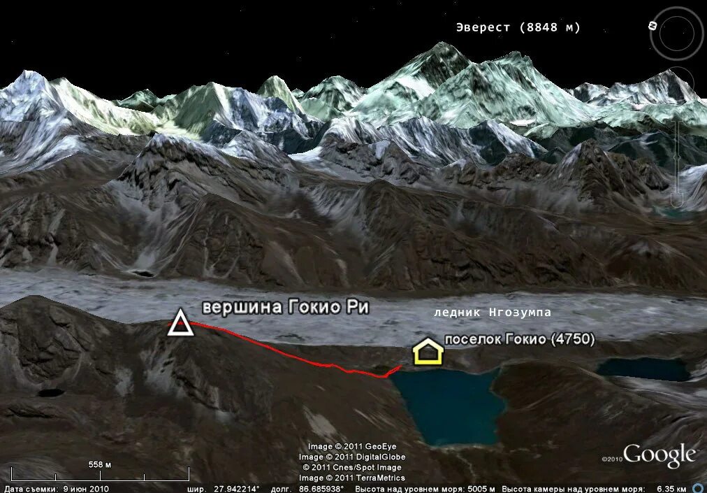 Айленд пик и Эверест на карте. Айленд пик высота. Пик Джомолунгма на карте. Вершина Гокио (Непал). Эверест как добраться