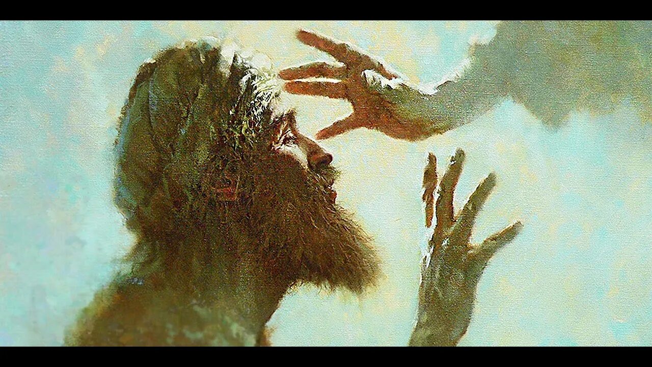 Господь и человек. Никогда не рассказывай другим слишком много о себе. Как видят слепые люди. Покаяние живопись. Страна слепых иллюстрации.