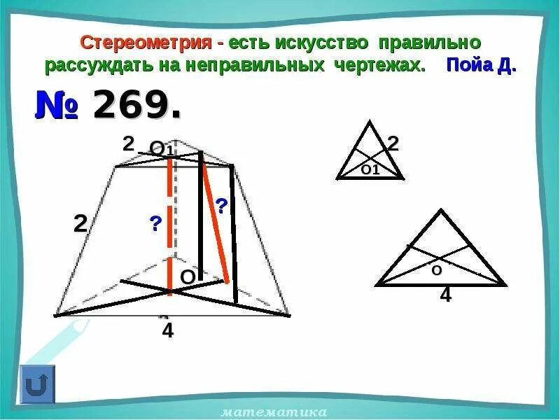 Как решать стереометрию. Как решать стереометрию