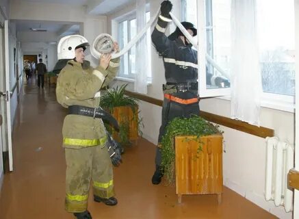 Разведка места пожара