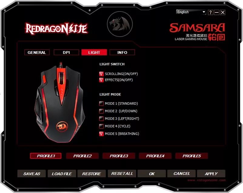 Redragon caraxes pro