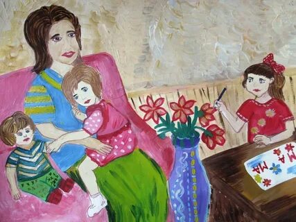 Рис мама