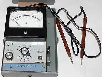 Мегаомметр м4122