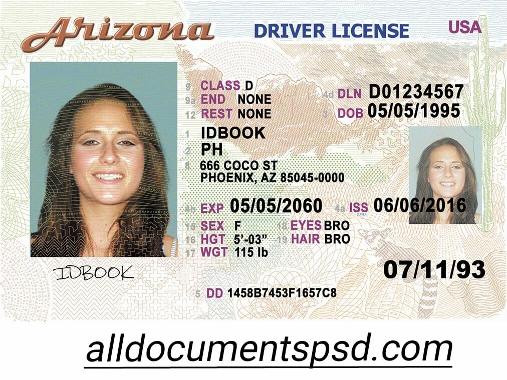 License us. Driver License. Arizona Driver License. Driver License USA.