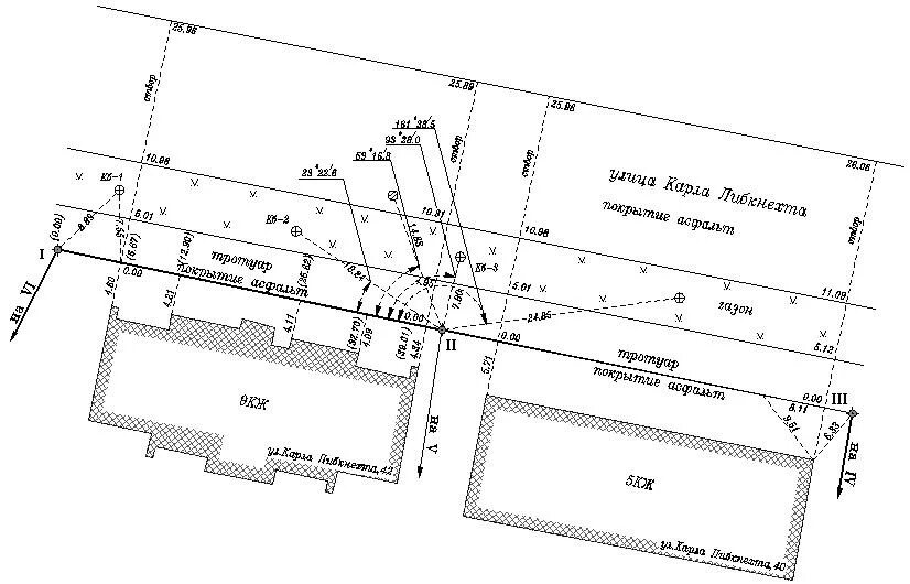 Топографическая съемка земельного участка. Строительные работы. Особенности съемки застроенных территорий. Массштаб съёмки на застроенных территориях. Съемка застроенной территории.