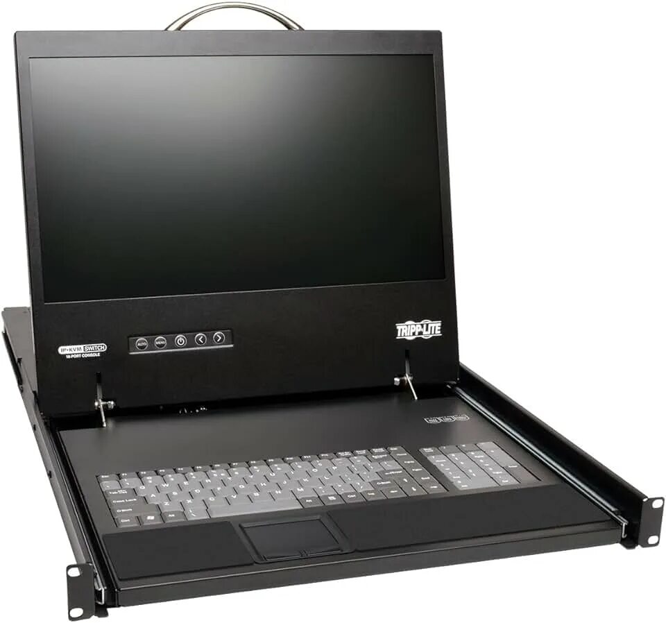 Kvm games. Выдвижная kvm консоль racknode в стойку или шкаф 19 2u, lcd монитор 17 1280x1024 vgadvi. kvm переключатель.