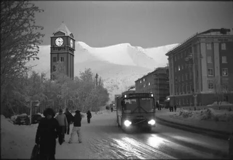 Кировск в январе
