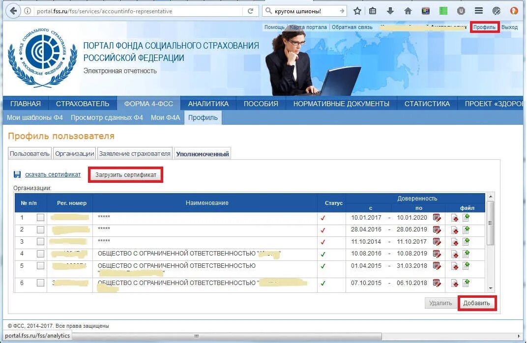 Сертификаты фсс сфр. Портал ФСС. Портал ФСС доверенности. Сертификат ФСС. Портал сотрудника ФСС.